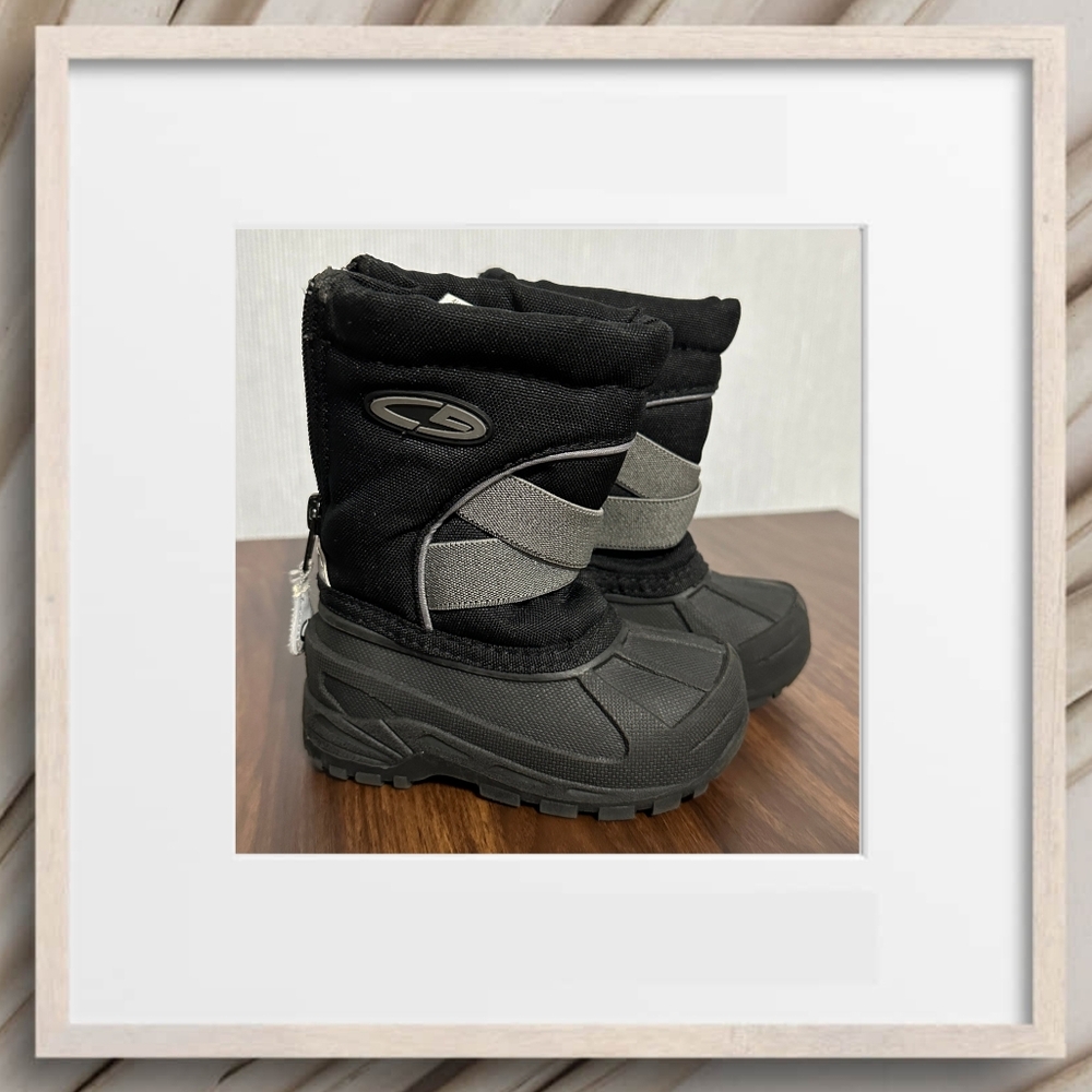 Champion Thermolite Snow Boot Toddler Size 5 (Black) Winter Shoes for Children